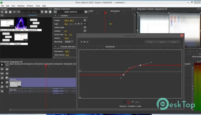 Olive Video Editor 0.2.0 完全アクティベート版を無料でダウンロード