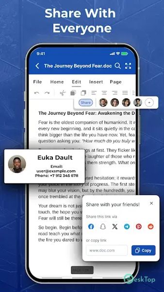 Docx Reader: Office Editor 1.0.1 APK MOD Descarga gratuita completa