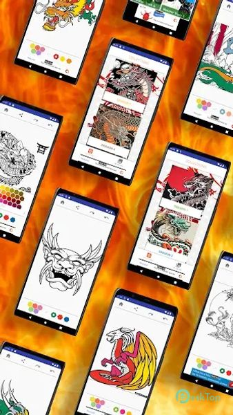 Dragon Coloring Pages 1.10.0 APK MOD मुफ्त पूर्ण डाउनलोड