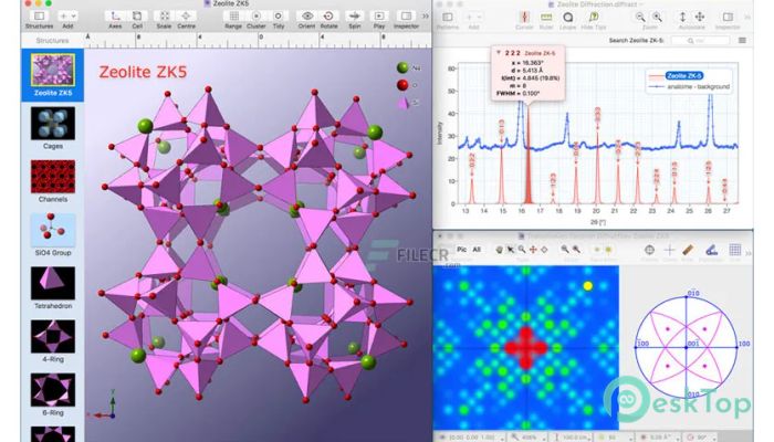 下载 CrystalDiffract  7.0.3.300 免费完整激活版