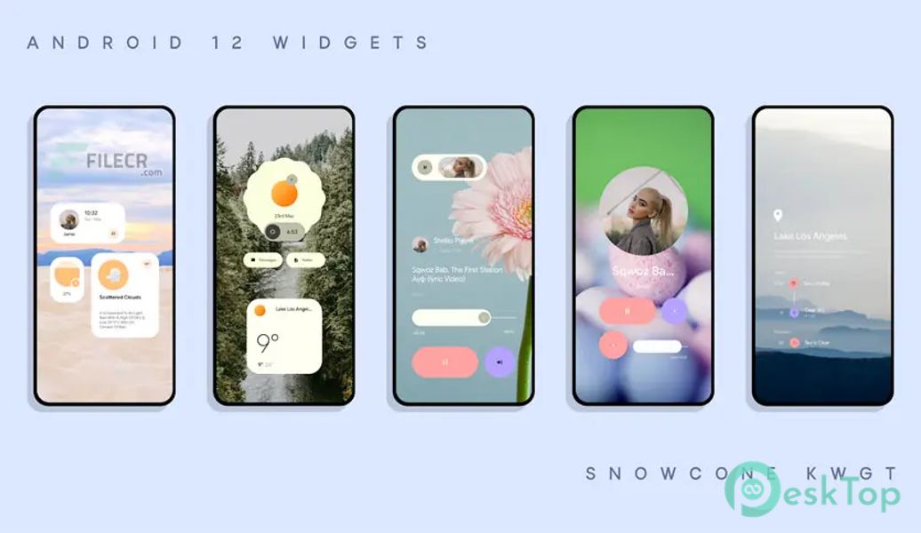 Snow Cone For KWGT Pro 15.0 APK MOD تحميل مجاني كامل