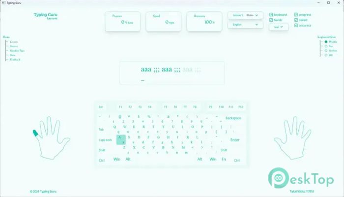 Typing Guru 0.0.32 完全アクティベート版を無料でダウンロード