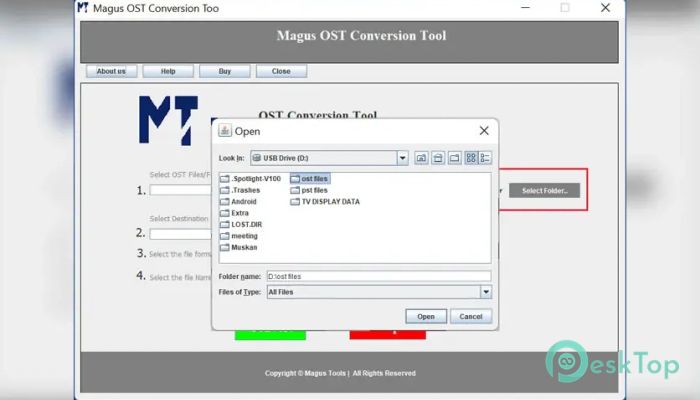 Magus OST to PST Converter 1.0 Tam Sürüm Aktif Edilmiş Ücretsiz İndir