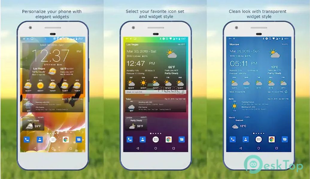 Weather & Clock Widget Plus v4.5.0.3 APK MOD Полная бесплатная загрузка