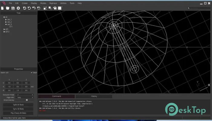 BRL-CAD  7.42.2 完全アクティベート版を無料でダウンロード