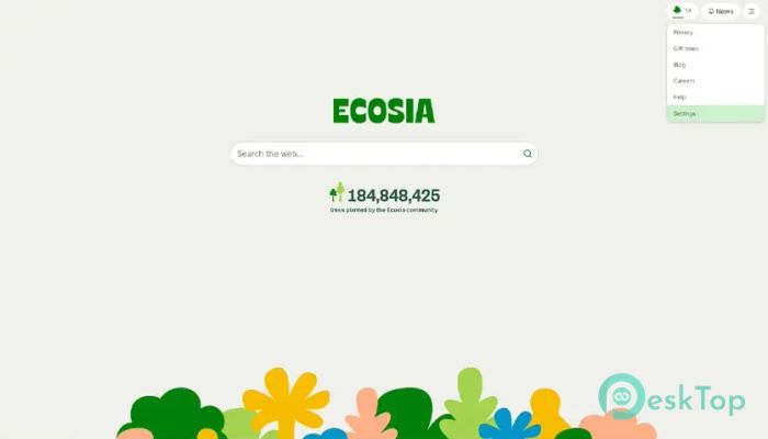 Ecosia Browser 1.0.0.28 完全アクティベート版を無料でダウンロード