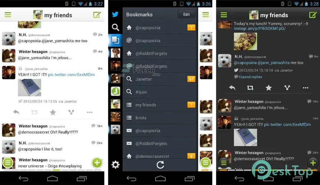 Janetter Pro for Twitter v1.15.3 APK MOD मुफ्त पूर्ण डाउनलोड