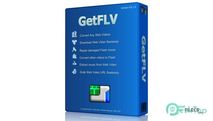 GetFLV Pro 18.5866.556 完全アクティベート版を無料でダウンロード