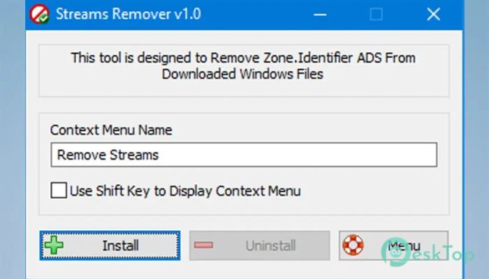 تحميل برنامج Sordum Streams Remover  1.0 برابط مباشر