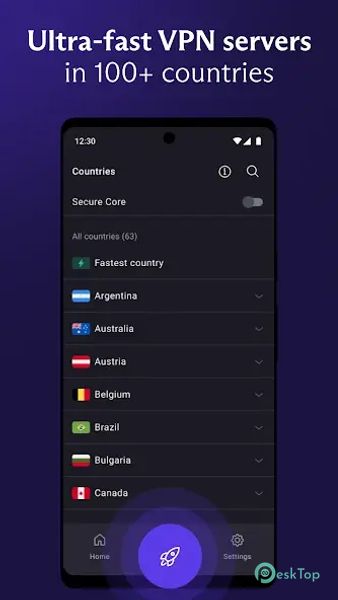 VPN Proton: Fast & Secure VPN 5.5.27.0 APK MOD मुफ्त पूर्ण डाउनलोड