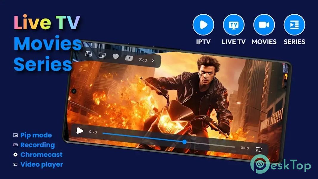 M3U IPTV Stream Player Lite 1.8.2 APK MOD Полная бесплатная загрузка