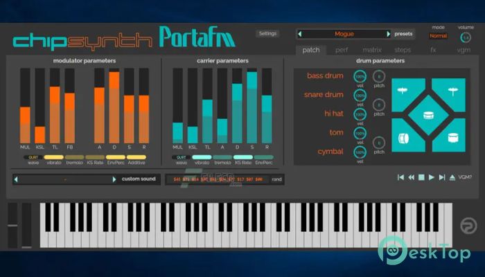 Download Plogue Chipsynth PortaFM 1.099 Free Full Activated