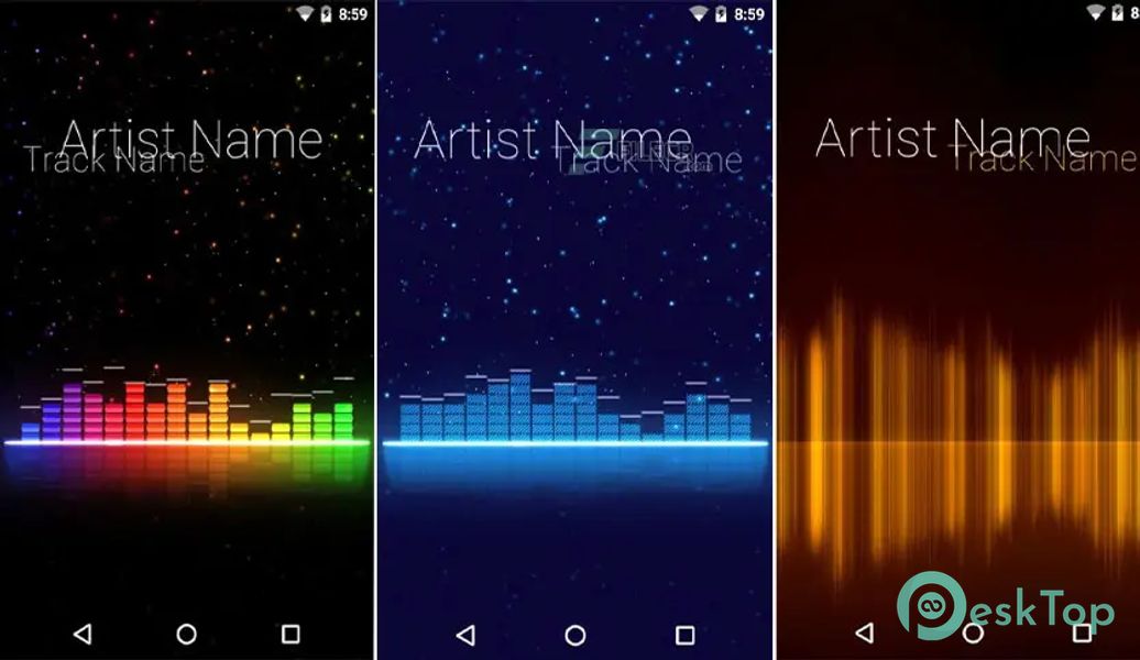 Audio Glow Live Wallpaper v3.1.7 APK MOD Tam Ücretsiz İndir