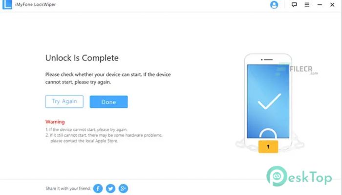 Download iMyFone LockWiper for ios  7.4.1.2 Free Full Activated