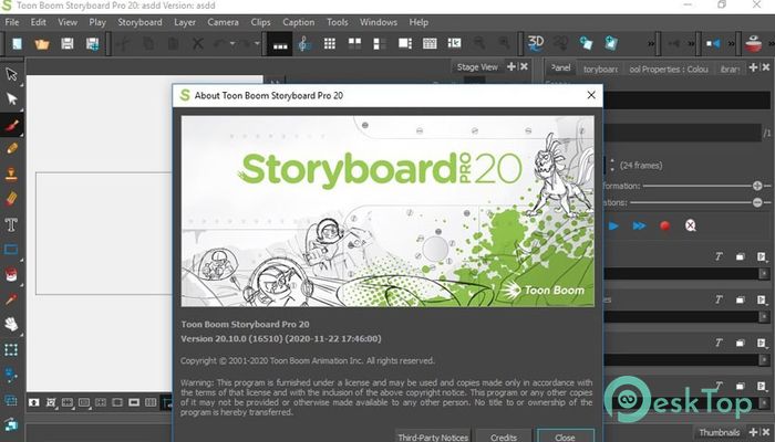 Toonboom Storyboard Pro 20 20.1 v21.1.0.18395 完全アクティベート版を無料でダウンロード
