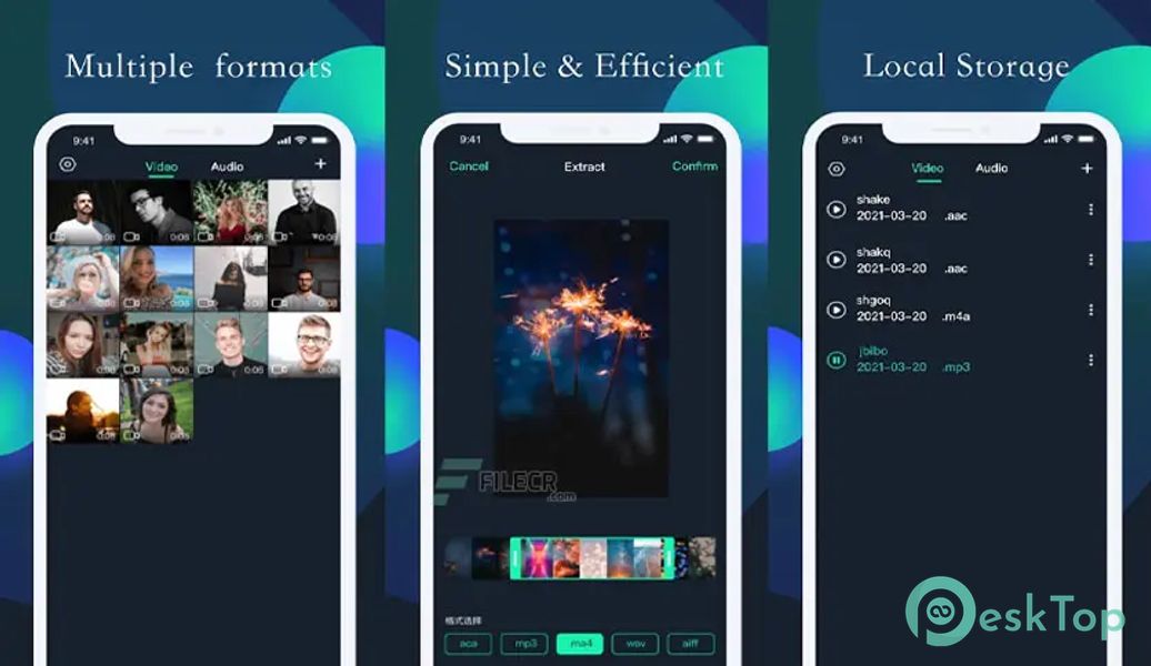 Audio extractor-video to audio