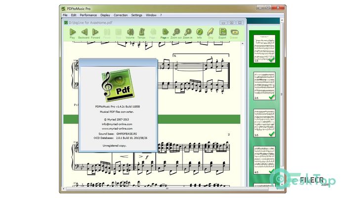  تحميل برنامج Myriad PDFtoMusic Pro 1.7.1 برابط مباشر