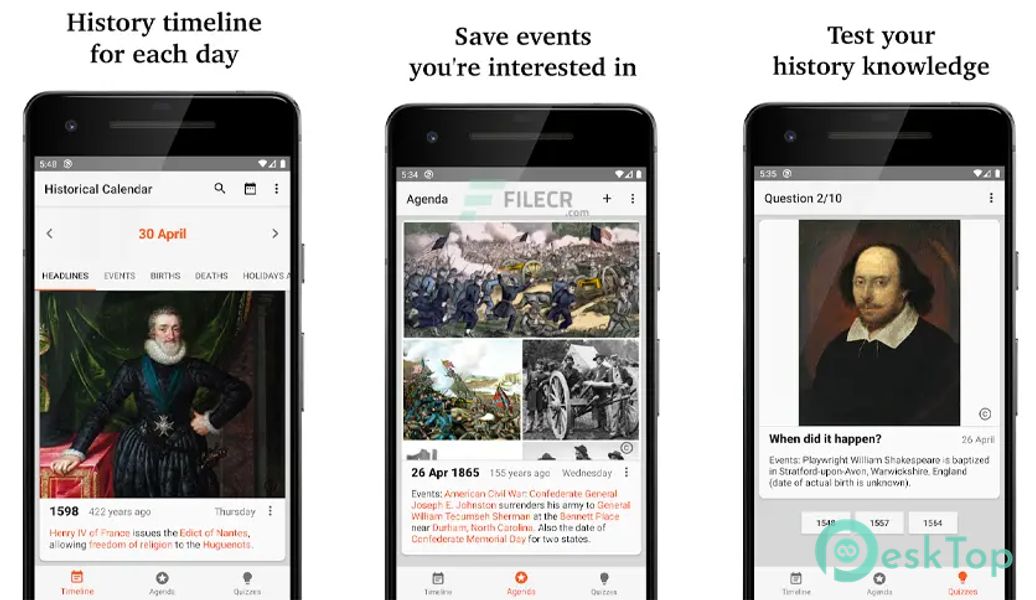 Historical Calendar 6.0.9 APK MOD Tam Ücretsiz İndir