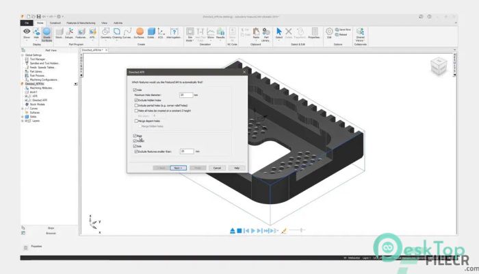 Autodesk FeatureCAM Ultimate 2025.0.1 Tam Sürüm Aktif Edilmiş Ücretsiz İndir