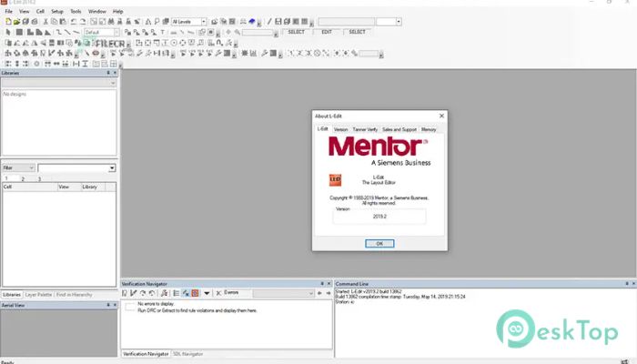 Télécharger Mentor Tanner Tools 2019.2 build 13862 Gratuitement Activé Complètement