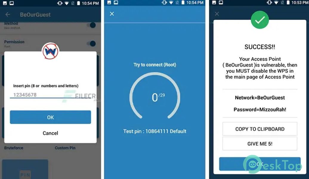WIFI WPS WPA TESTER rc-5.42163 APK MOD Unlocked (Full) Free Download