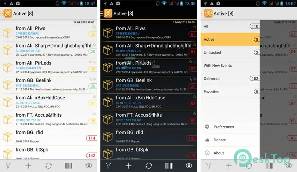 TrackChecker Mobile 2.28.4 build 480 APK MOD Tam Ücretsiz İndir