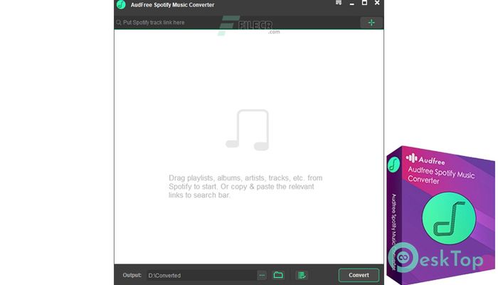  تحميل برنامج AudFree Spotify Music Converter 2.6.0.38 برابط مباشر