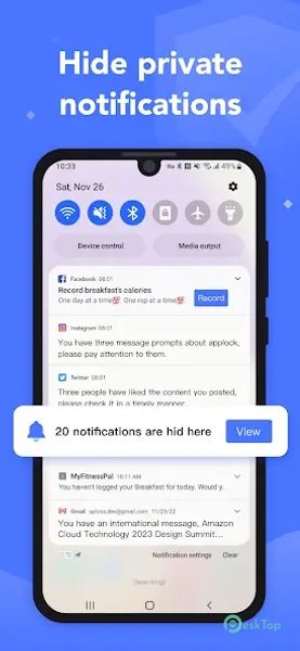 Lockio, Fingerprint App locker 1.4.9 APK MOD تحميل مجاني كامل