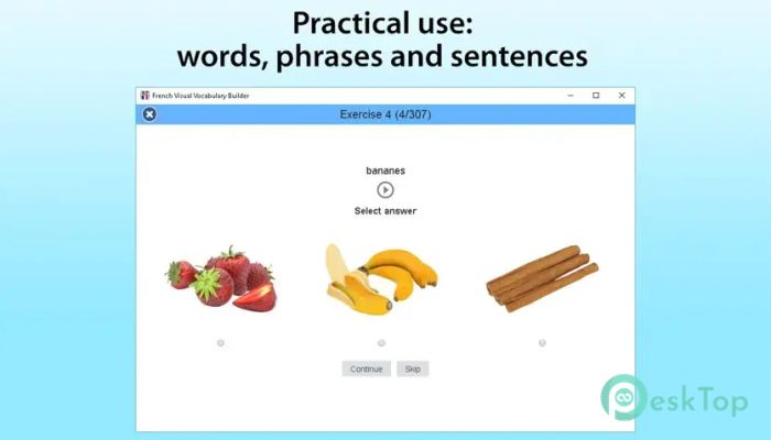 下载 French Visual Vocabulary Builder 1.2.8 免费完整激活版