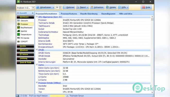 Dr. Hardware 2024 24.4.0 Tam Sürüm Aktif Edilmiş Ücretsiz İndir