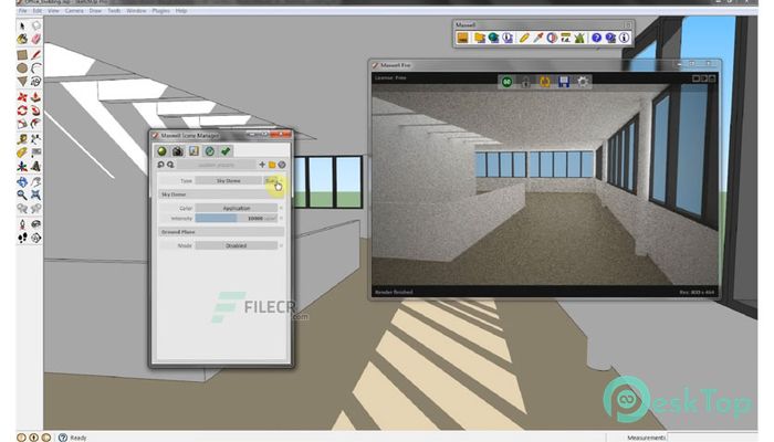 NextLimit Maxwell 5 5.1.2 for SketchUp 完全アクティベート版を無料でダウンロード