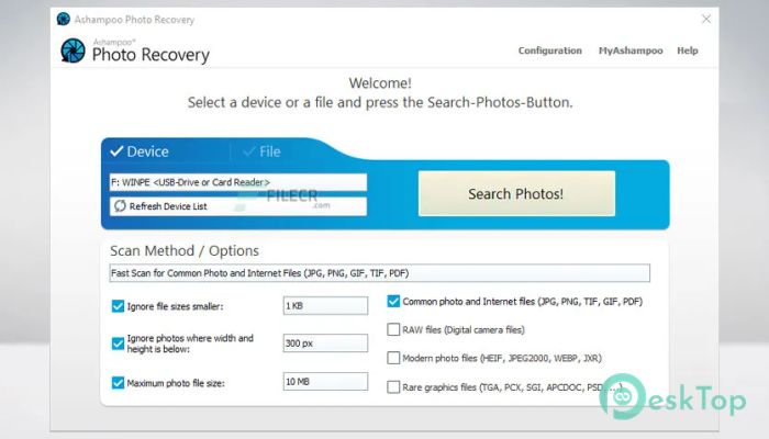 Download Ashampoo Photo Recovery 2.0.0 Free Full Activated