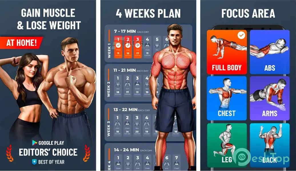 Home Workout - No Equipment 1.6.9 APK MOD मुफ्त पूर्ण डाउनलोड