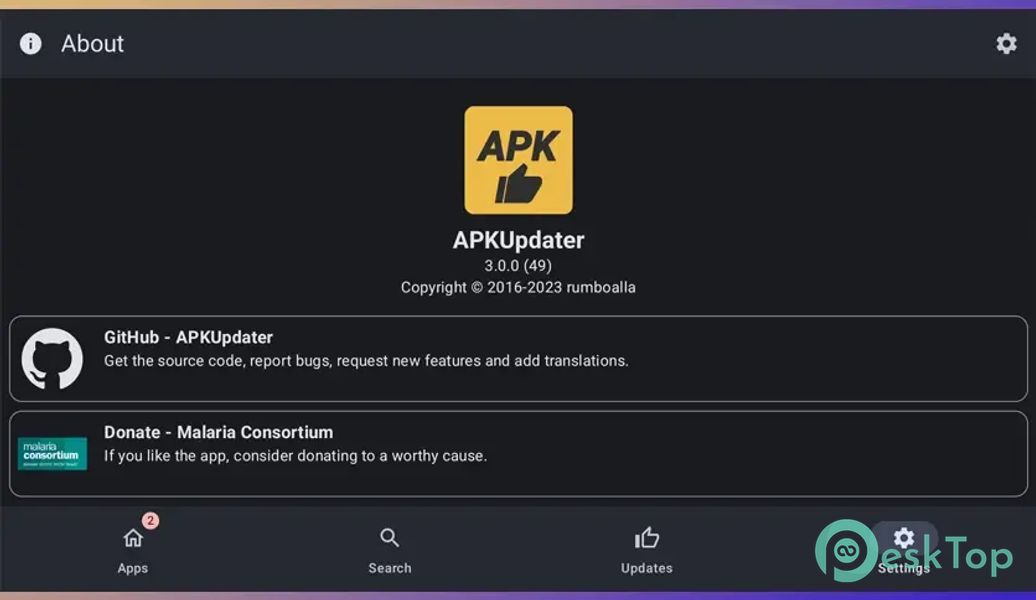 APKUpdater 3.0.1 APK MOD Descarga gratuita completa