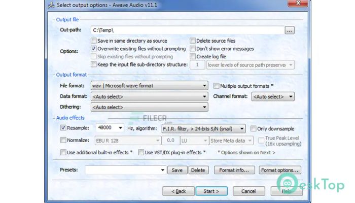 تحميل برنامج FMJ-Software Awave Audio 11.3.0.4 برابط مباشر