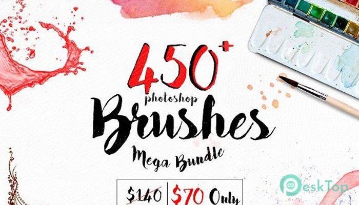 Скачать Photoshop Brushes Mega Bundle  полная версия активирована бесплатно