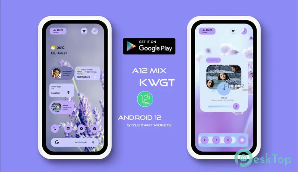 A12 Mix KWGT v2021.Sep.23.09 APK MOD Unlocked (Full) Free Download