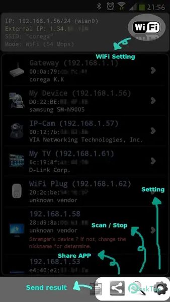 Network IP Scanner 3.2 APK MOD Полная бесплатная загрузка