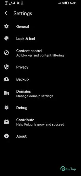 Fulguris Web Browser 2.0.8 APK MOD 完整免费下载