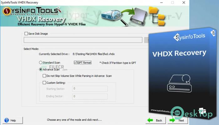 Download SysInfoTools VHDX Recovery 22.0 Free Full Activated