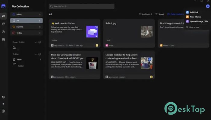 Cubox 1.0 完全アクティベート版を無料でダウンロード