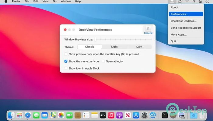Скачать DockView 1.3.7 бесплатно для Mac