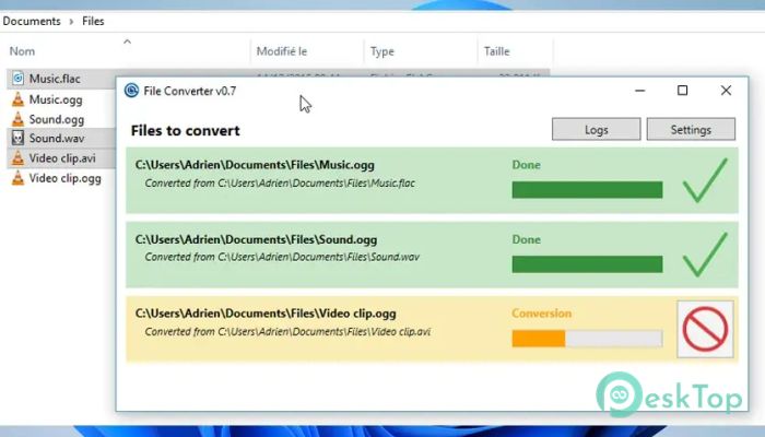 Tichau File Converter 2.1 Tam Sürüm Aktif Edilmiş Ücretsiz İndir