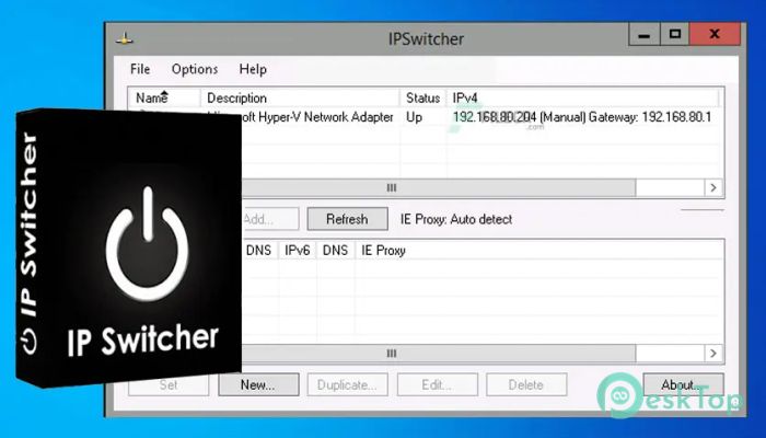 IPSwitcher 4.0.0.29 完全アクティベート版を無料でダウンロード