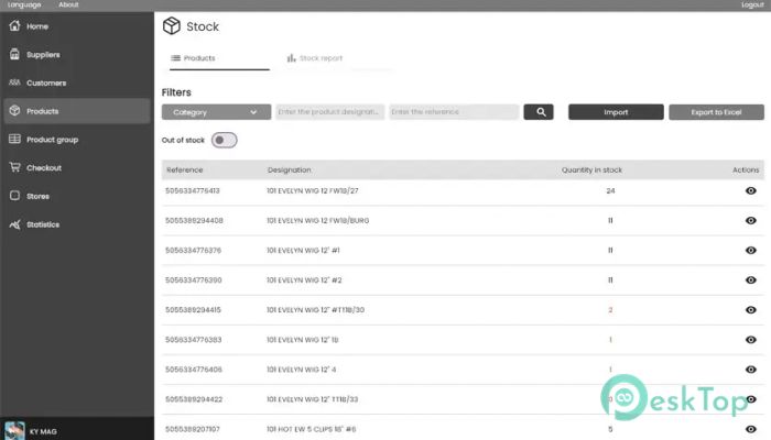 Download KY SOLUTIONS E Stock 1.0 Free Full Activated