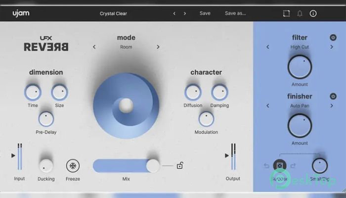 UJAM UFX-REVERB2 v2.0.0 完全アクティベート版を無料でダウンロード