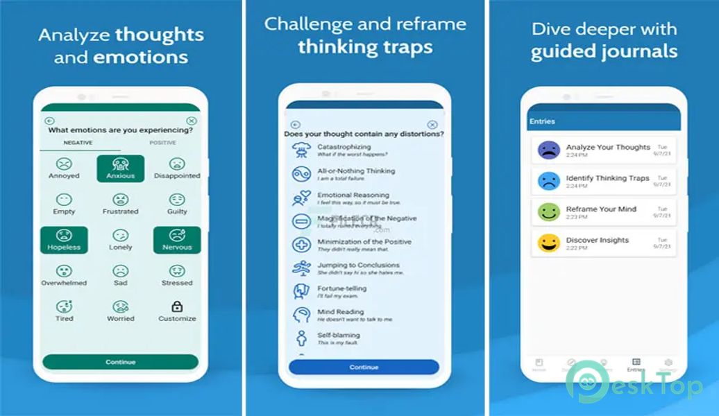 Clarity - CBT Thought Diary 5.3.48 APK MOD 完整免费下载