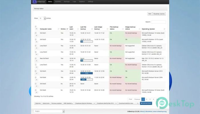Descargar UrBackup  2.5.29 Completo Activado Gratis