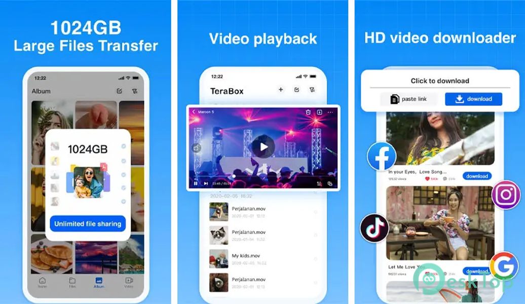 Terabox - Cloud Storage Space 4.3.9 APK MOD 完整免费下载