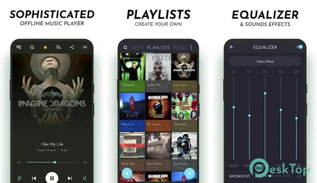 PowerAudio Pro Music Player 10.2.7 APK MOD تحميل مجاني كامل